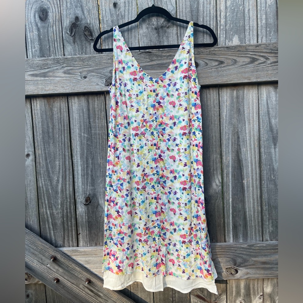 Cabi cream with multicolor markings Size S